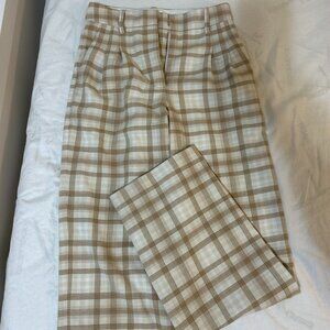 Wilfred plaid pants